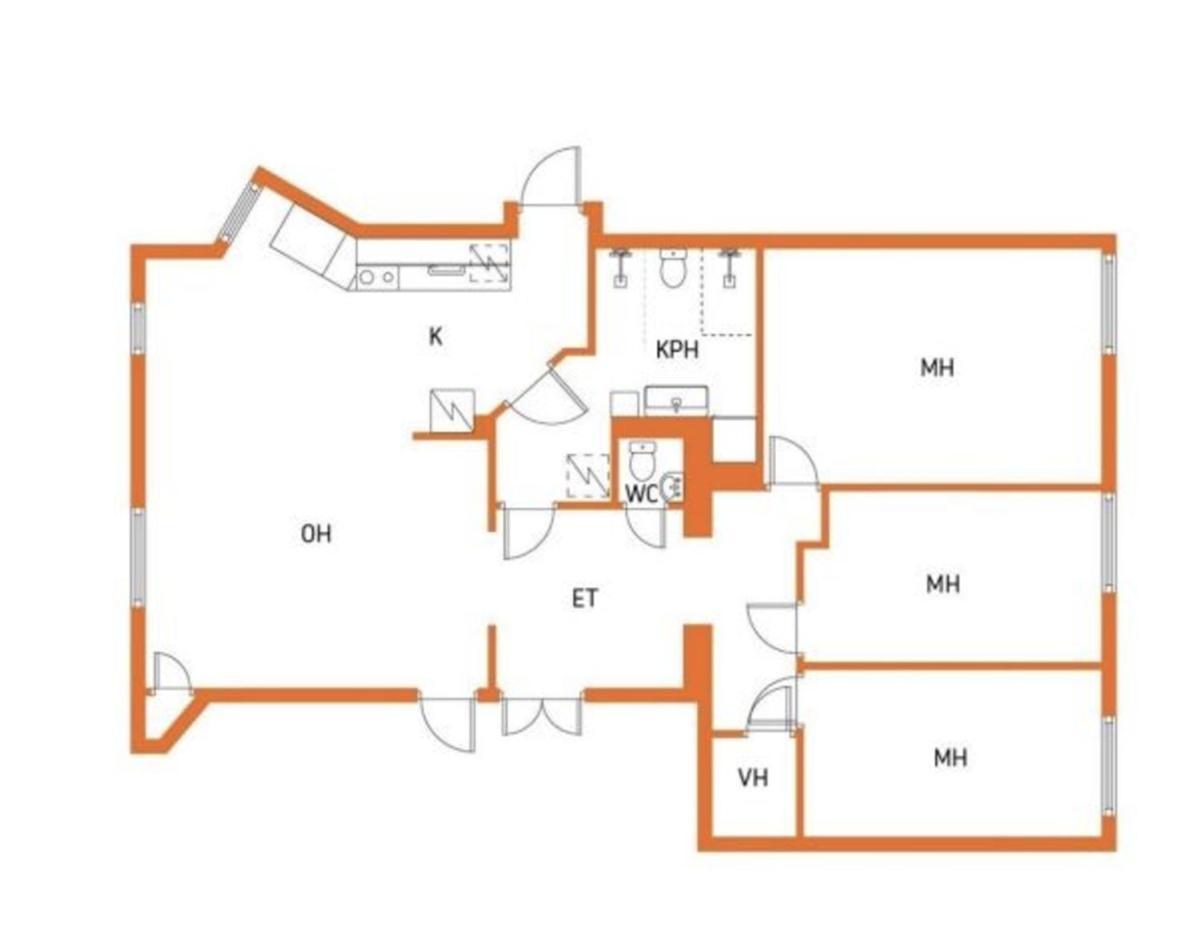 הלסינקי Stay Kamppi Seaside Apartment מראה חיצוני תמונה